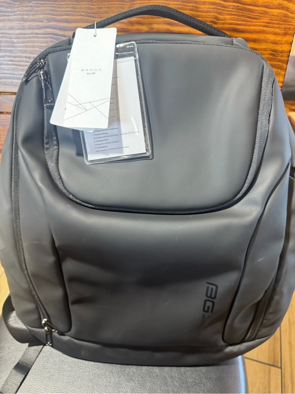 BANGE Business Smart Backpack Waterproof fit 15.6 Inch Laptop Backpack